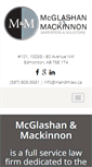 Mobile Screenshot of mandmlaw.ca